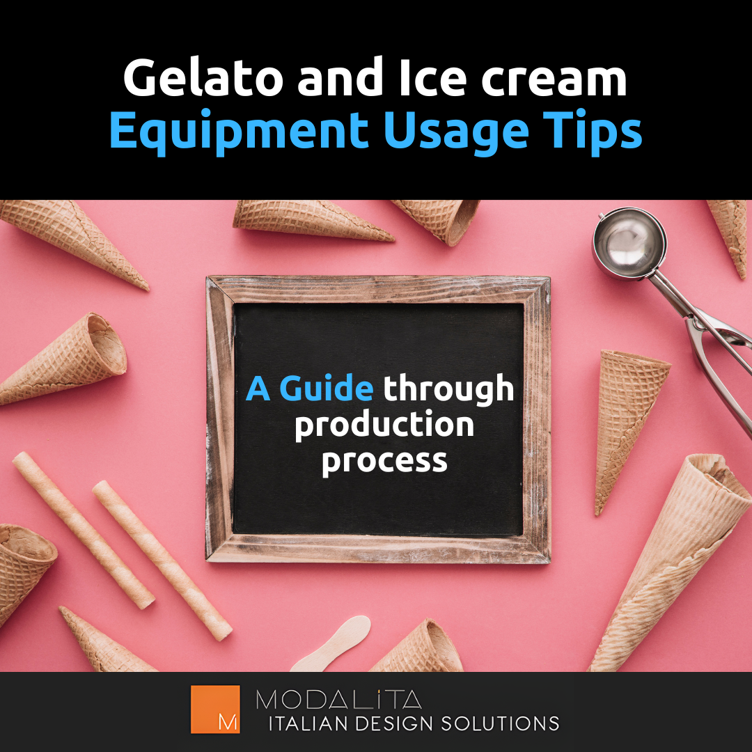 Gelato and ice cream equipment tips: how to use them guide
